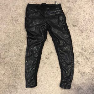 Worn Sequins Leggings